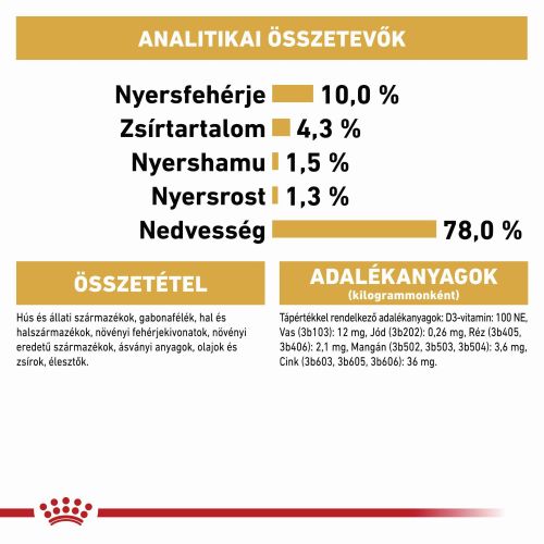 Royal Canin Maine Coon Adult - Maine Coon felnőtt macska nedves táp 12 x  85 g