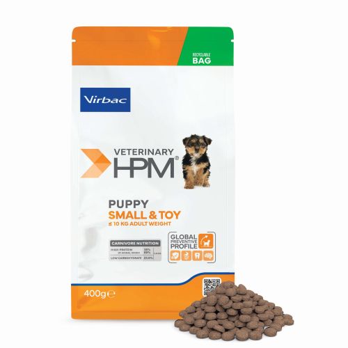 Virbac Veterinary HPM Puppy Small & Toy Dog Dental  400 g