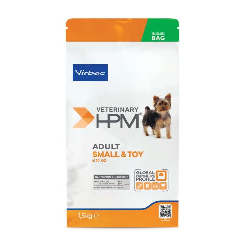Virbac Veterinary HPM Adult Small & Toy Dog Dental  1.5 kg