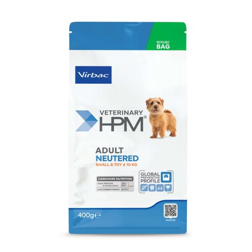 Virbac Veterinary HPM Adult Neutered Small & Toy Dog Dental  400 g