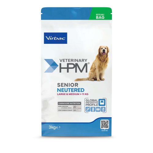 Virbac Veterinary HPM Senior Neutered Large & Medium Dog  3 kg