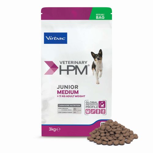 Virbac Veterinary HPM Junior Medium Dog  3 kg