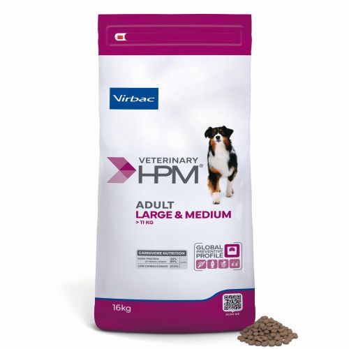 Virbac Veterinary HPM Adult Large & Medium Dog  16 kg