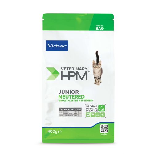 Virbac Veterinary HPM Junior Neutered Cat  400 g