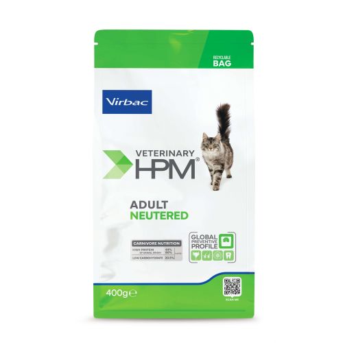 Virbac Veterinary HPM Adult Neutered Cat  400 g