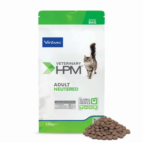 Virbac Veterinary HPM Adult Neutered Cat  1.5 kg