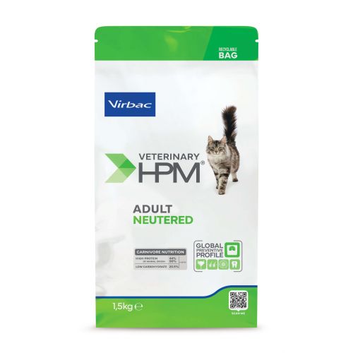 Virbac Veterinary HPM Adult Neutered Cat  1.5 kg