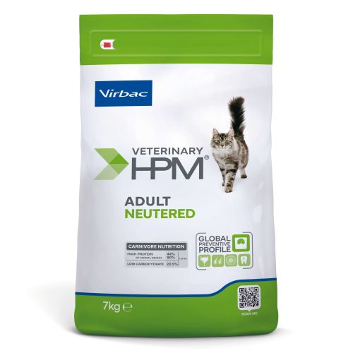 Virbac Veterinary HPM Adult Neutered Cat  7 kg