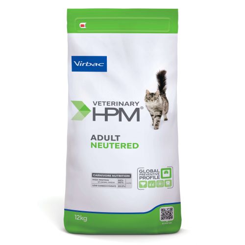 Virbac Veterinary HPM Adult Neutered Cat  12 kg