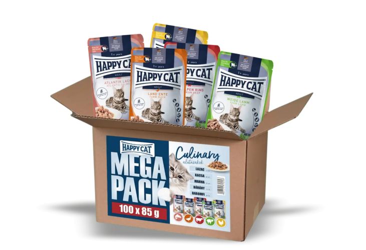Happy Cat Culinary Mega Pack 100 x  85 g