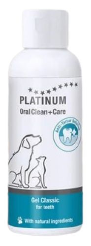 Platinum Oral Clean + Care Classic 3 in 1 fogápoló gél kutyák és macskák számára  100 ml