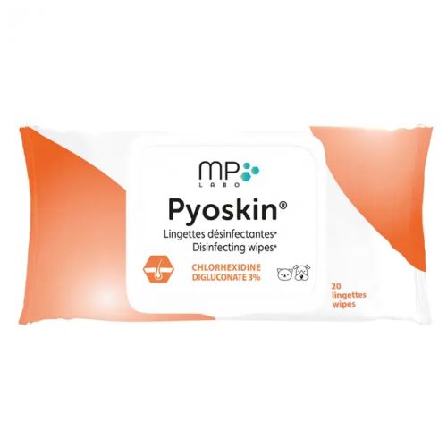 MP Labo Pyoskin Wipes hidratáló és fertőtlenítő kendő 20 db
