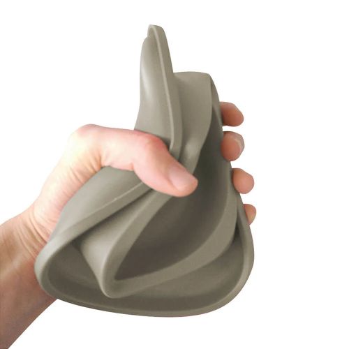ZooBeeDoo etetőtál Soft Touch Inox bézs  0.6 l