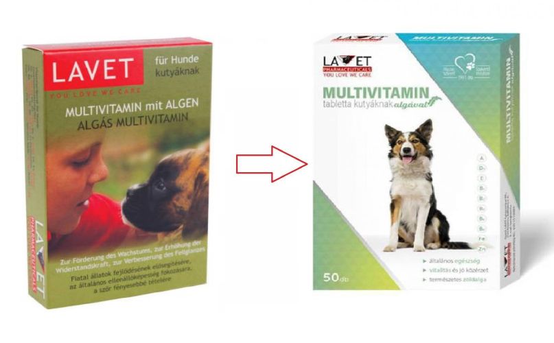 Lavet algás multivitamin kutyáknak  50 db