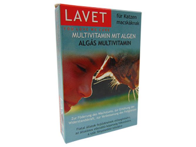 Lavet algás multivitamin macskáknak  50 db