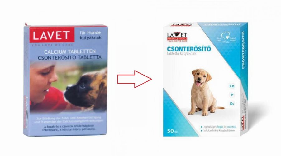 Lavet csonterősítő tabletta kutyáknak  50 db