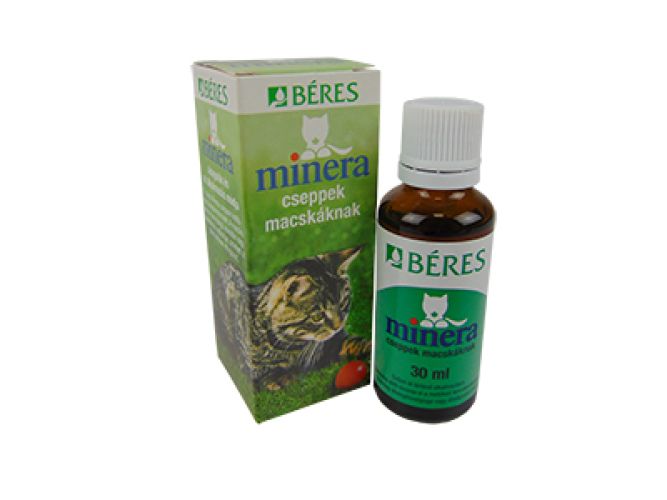 Béres Minera cseppek macskáknak  30 ml