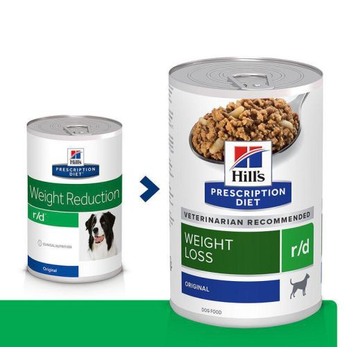 Hill's Prescription Diet r/d Weight Reduction kutyatáp - konzerv  350 g