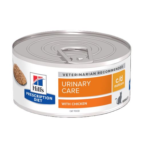 Hill's Prescription Diet c/d Multicare Urinary Care macskatáp - konzerv  156 g