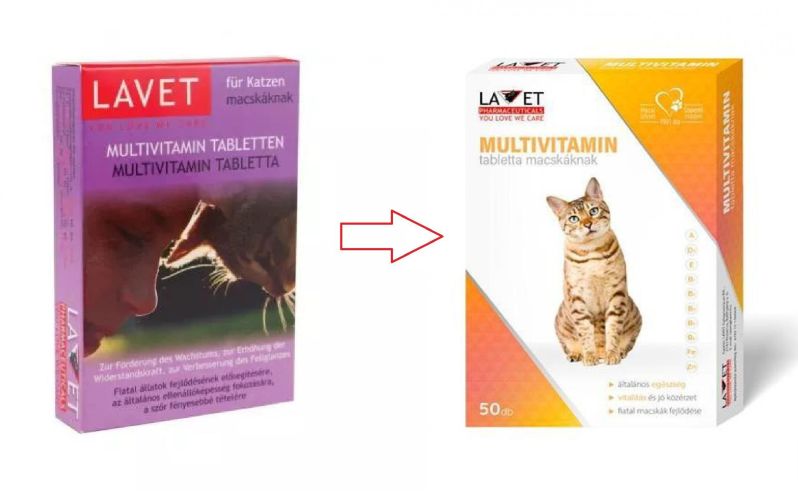 Lavet multivitamin macskáknak  50 db
