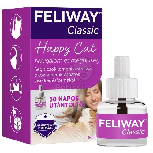 Feliway Classic utántöltő folyadék macskáknak  48 ml