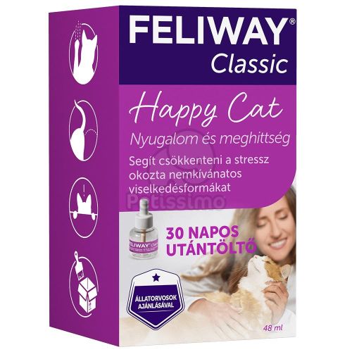 Feliway Classic utántöltő folyadék macskáknak  48 ml