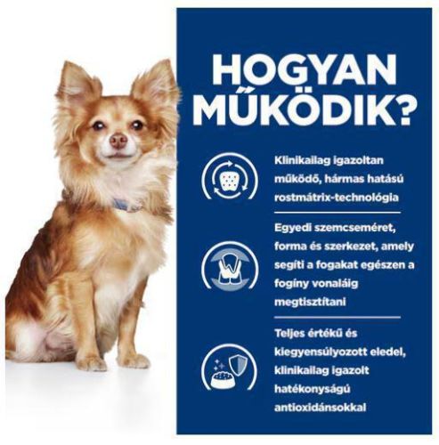 Hill's Prescription Diet t/d Mini Dental Care száraz kutyatáp  3 kg