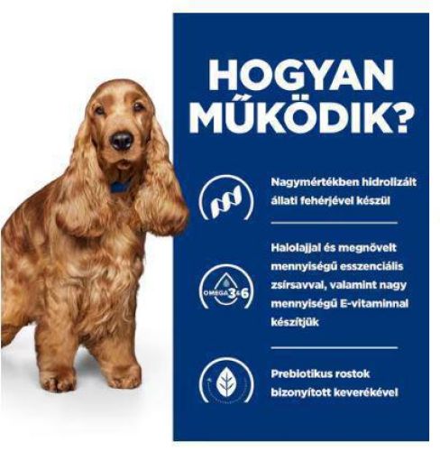 Hill's Prescription Diet z/d Food Sensitivities száraz kutyatáp  3 kg