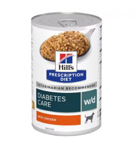 Hill's Prescription Diet w/d Digestive/Weight/Diabetes Management kutyatáp - konzerv  370 g