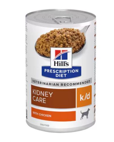 Hill's Prescription Diet k/d Kidney Care kutyatáp - konzerv  370 g