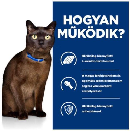 Hill's Prescription Diet m/d Diabetes/Weight Management macskatáp - konzerv  156 g