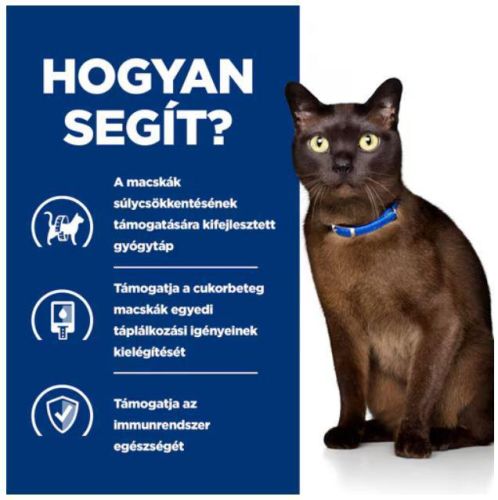 Hill's Prescription Diet m/d Diabetes/Weight Management macskatáp - konzerv  156 g