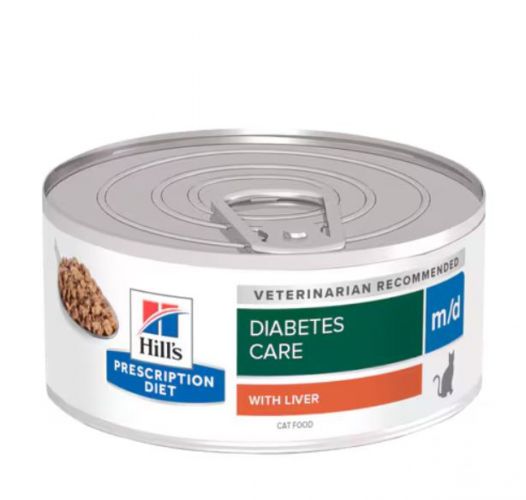 Hill's Prescription Diet m/d Diabetes/Weight Management macskatáp - konzerv  156 g
