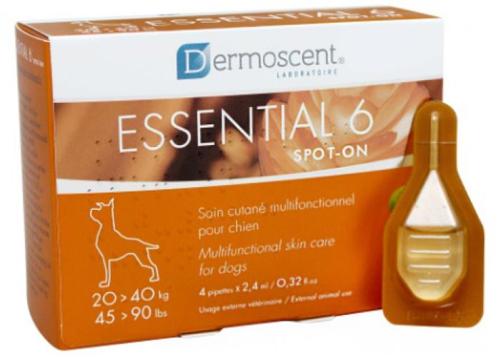 Dermoscent Essential 6 Beauty Szérum kutyáknak 4 x  2.4 ml