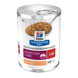 Hill's Prescription Diet i/d Digestive Care kutyatáp, pulyka - konzerv  360 g