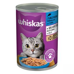 Whiskas konzerv eledel tonhallal aszpikban  400 g