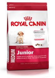 Royal Canin Medium Puppy - közepes testű kölyök kutya száraz táp  4 kg
