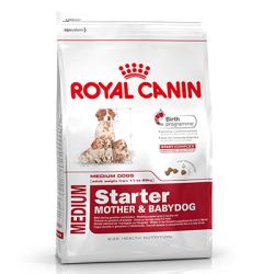 Royal Canin Medium Starter Mother & Babydog - közepes testű kölyök vemhes kutya száraz táp  4 kg