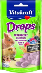 Vitakraft Drops erdei gyümölcsös jutalomfalat  75 g