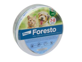 FORESTO NYAKÖRV MACSKA-KUTYA <8 KG 1X  38 cm