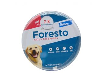 Foresto 4,50 g + 2,03 g nyakörv kutyáknak > 8 kg A.U.V.  1 db