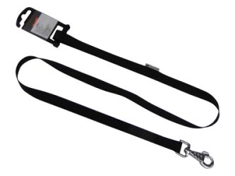 Ferplast Club G póráz - fekete  1.5x120 cm