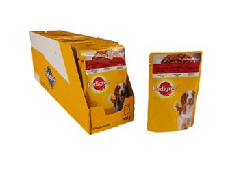 Pedigree alutasakos eledel marhával 24 x  100 g