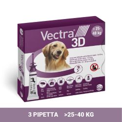 Vectra 3D rácsepegtető oldat >25 - 40 kg-os kutyáknak L 25-40 kg   3 db