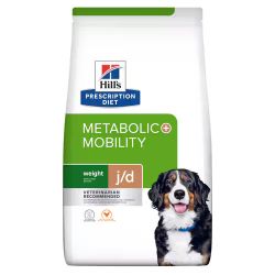 Hill's Prescription Diet Metabolic + Mobility Weight + Joint Care száraz kutyatáp  12 kg