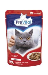 PreVital alutasakos eledel marhával zselében 24 x  100 g