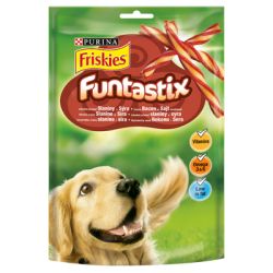 Friskies Dog Funtastix Funtastix bacon és sajt ízesítéssel  175 g