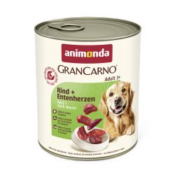 Animonda GranCarno Adult konzerv, marha és kacsaszív  800 g