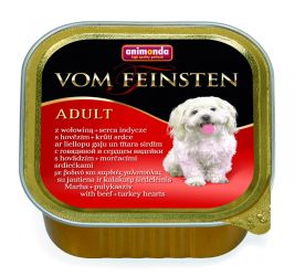 Animonda Vom Feinsten Adult, marha és pulykaszív  150 g