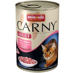 Animonda Cat Carny Adult, marha, pulyka és garnéla  200 g